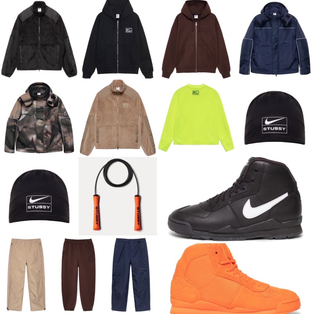 STUSSY × NIKE 2025FW 10月10日/10月17日発売予定