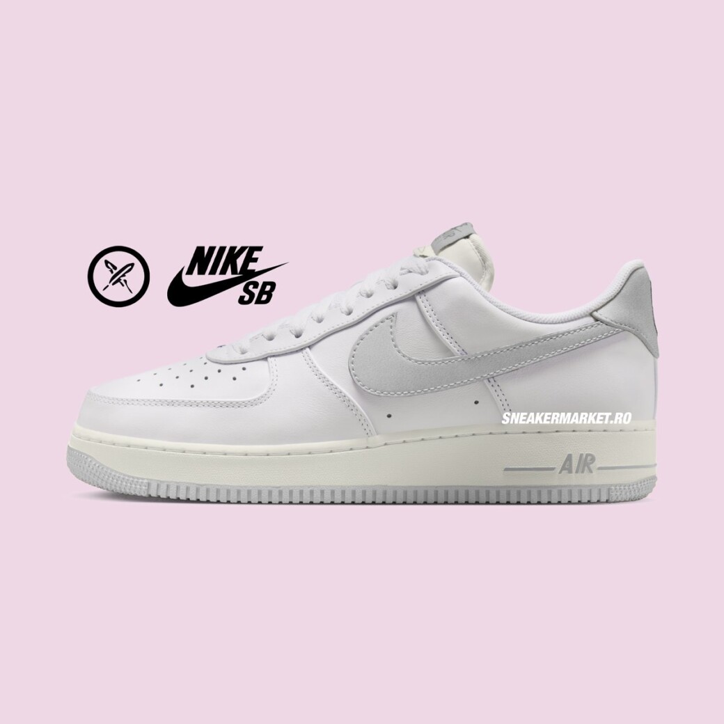 堀米 雄斗 × NIKE SB × AIR FORCE 1 LOW WHITE & IRON GREY 2026年発売予定