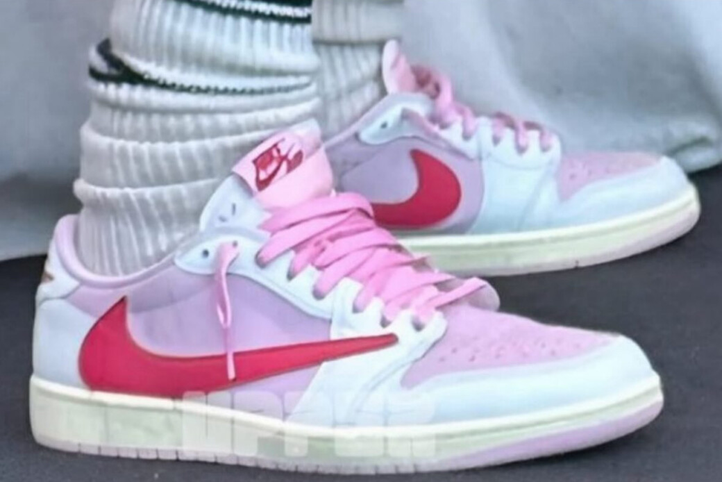 【噂】TRAVIS SCOTT x NIKE AIR JORDAN 1 LOW OG SP SHY PINK 2026年発売予定