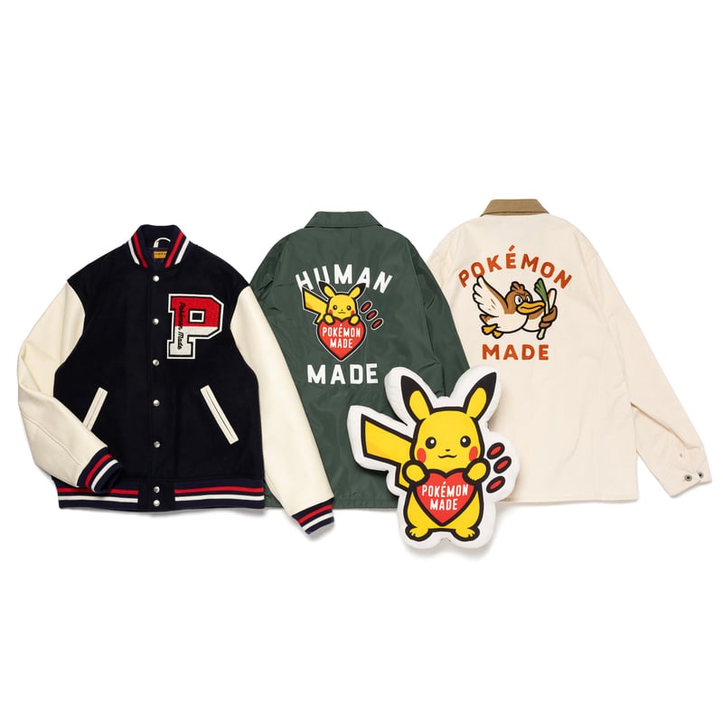 ポケモン × HUMAN MADE 10月11日発売