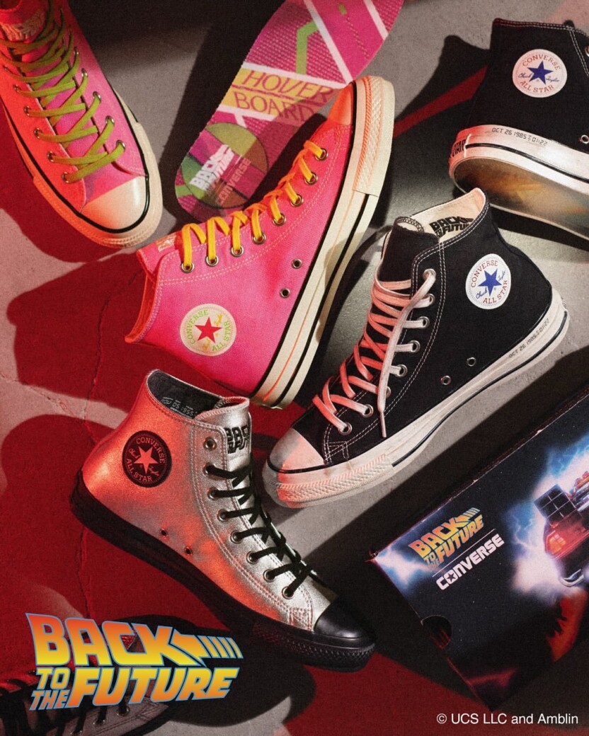 CONVERSE × BACK TO THE FUTURE 10月26日発売