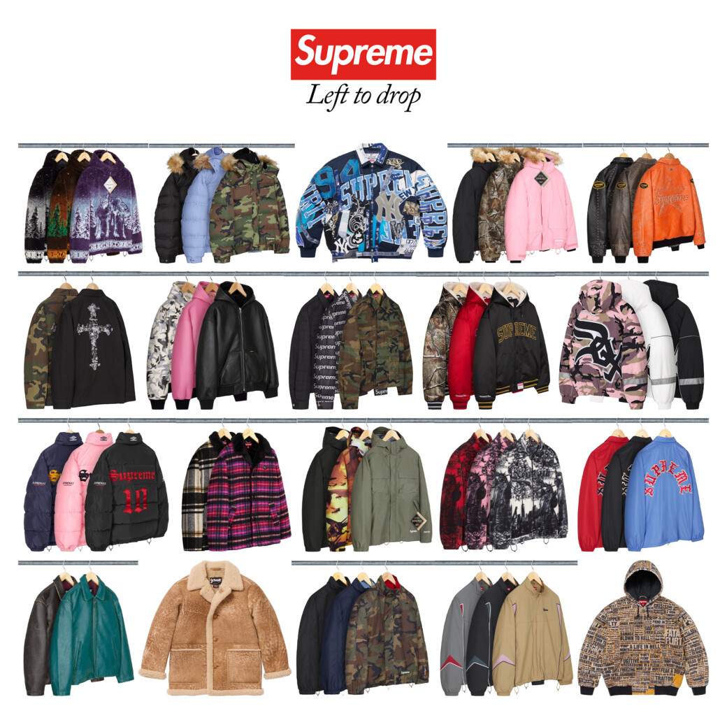 SUPREME 2025FW WEEK10〜発売アイテム