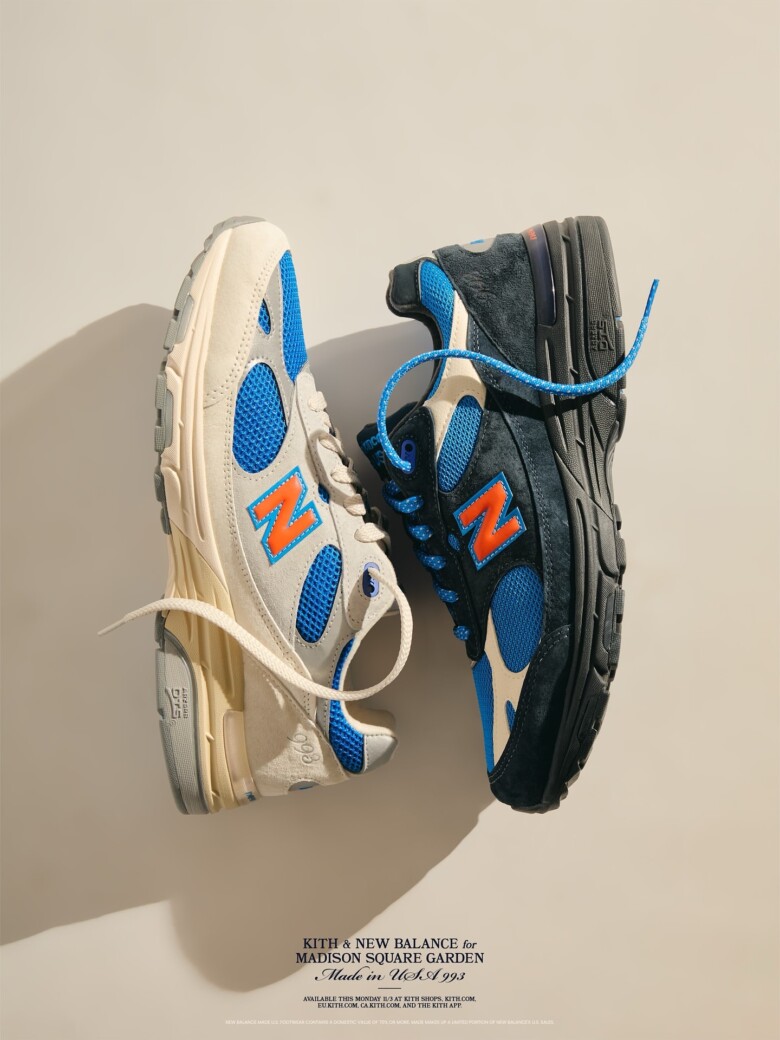 KITH × NEW BALANCE 993 NY マディソン・スクエア・ガーデン 11月3日発売