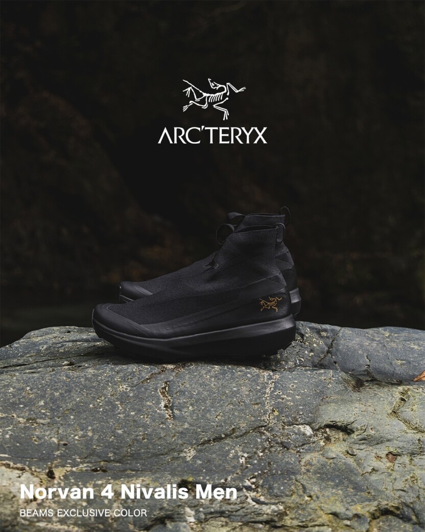 BEAMS × ARC’TERYX Norvan 4 Nivalis Men 11月8日発売