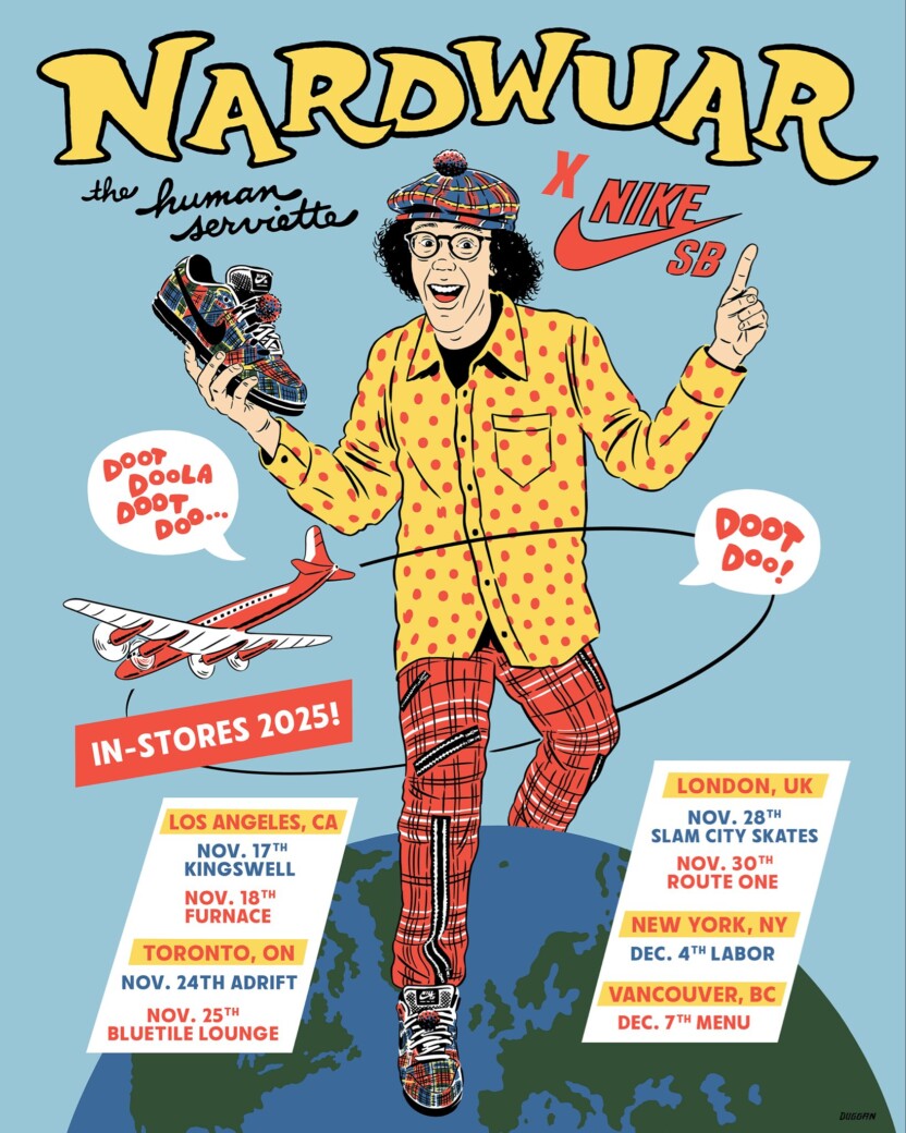 Nardwuar × NIKE SB DUNK LOW 12月6日/12月9日発売予定