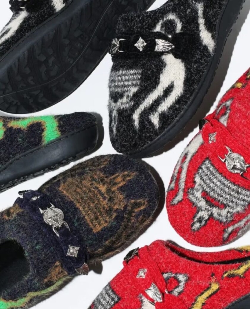 TOGA × SUBU ニットスリッポン 11月28日発売