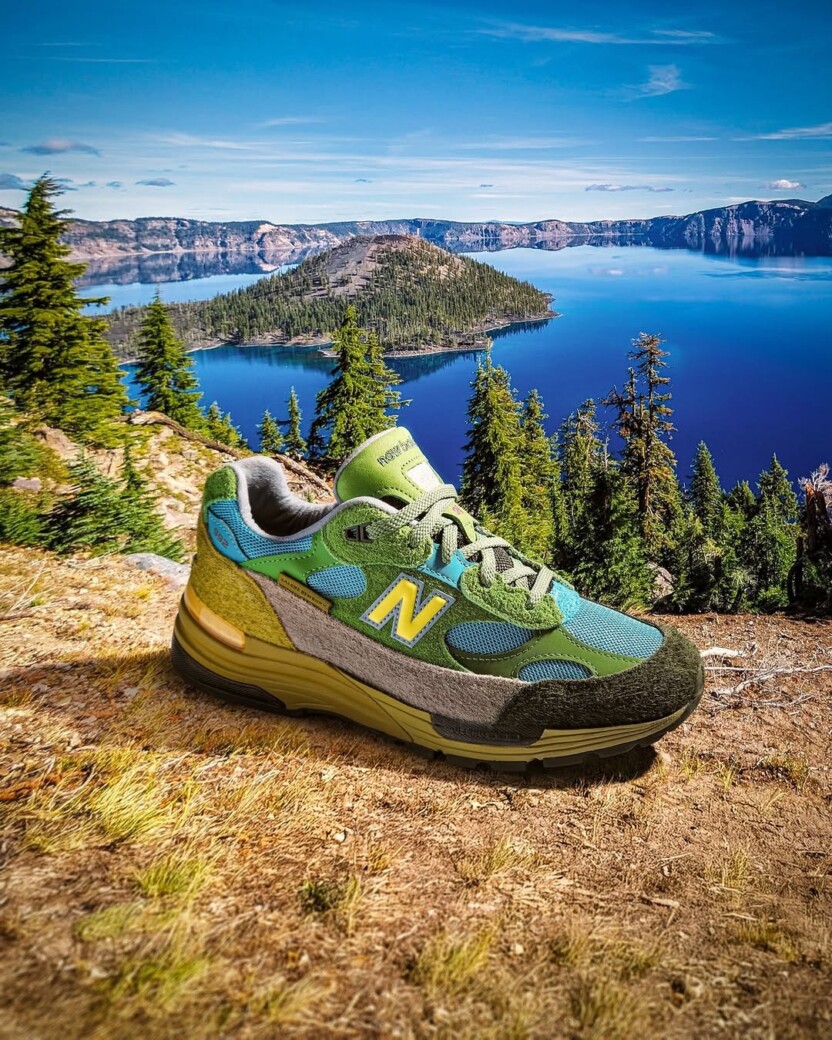 SALEHE BEMBURY × NEW BALANCE 992 U992SB Calm Be The Crater 現地時間2月12日発売予定