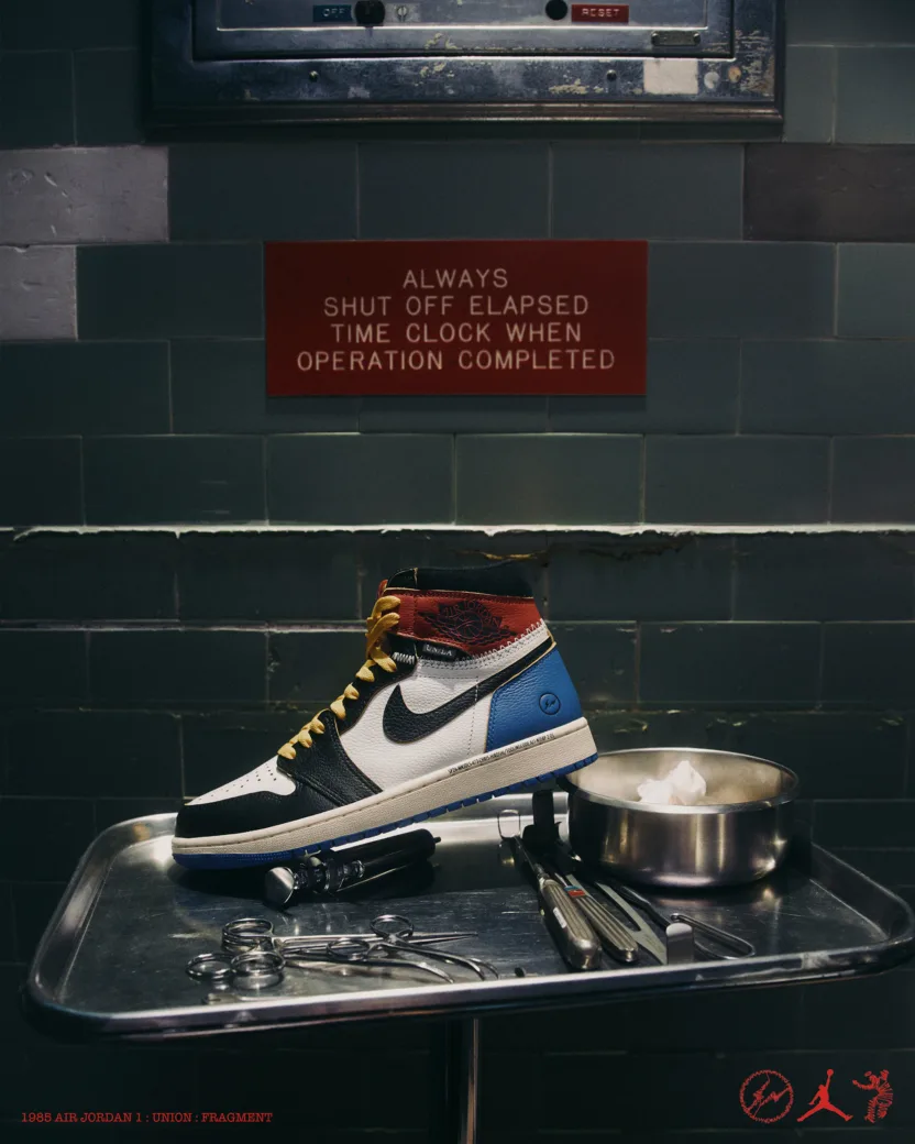FRAGMENT DESIGN × UNION × NIKE AIR JORDAN 1 HIGH OG 3カラー展開 国内2月27日発売予定