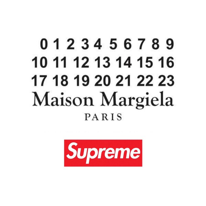 Maison Margiela MM6 × SUPREME 2026SS WEEK 3 国内3月14日発売予定 アイテム 価格